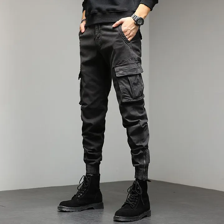 Wholesale High Quality Tactical Field Work Custom Safety Trouser Men Baggy Casual Cargo Pants For Men  Jeans