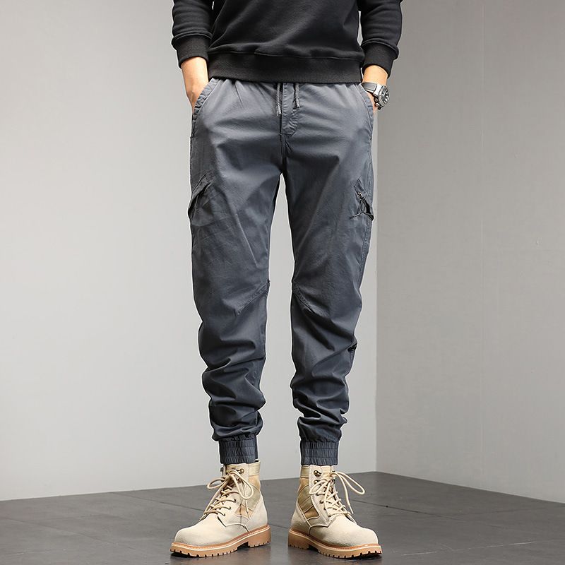 NEW High quality Mens clothing fashion cargo pants streetwear baggy casual techwear pants trousers for men Jeans