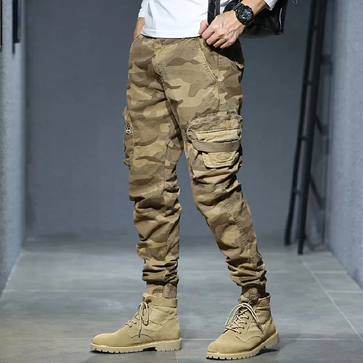 summer thin style casual pants bundle pants with trend pants men's overalls Men's Clothing Bottoms  Pants  Jeans