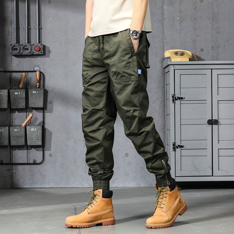 New Design Cargo Pants Men Fashion Black Fitness Tactical Trousers Streetwear Sweatpants Joggers Men Cargo Pants  Jeans