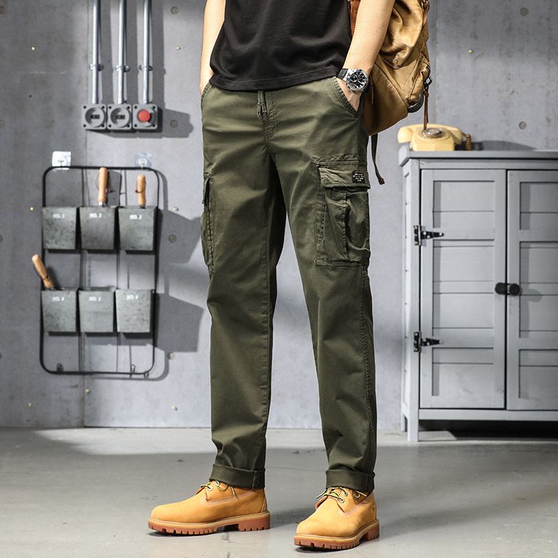 New Design Cargo Pants Men Fashion Black Fitness Tactical Trousers Streetwear Sweatpants Joggers Men Cargo Pants  Jeans