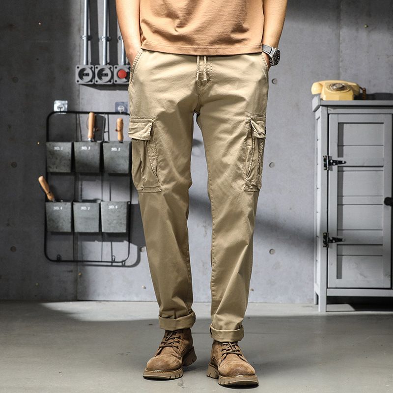 New Design Cargo Pants Men Fashion Black Fitness Tactical Trousers Streetwear Sweatpants Joggers Men Cargo Pants  Jeans