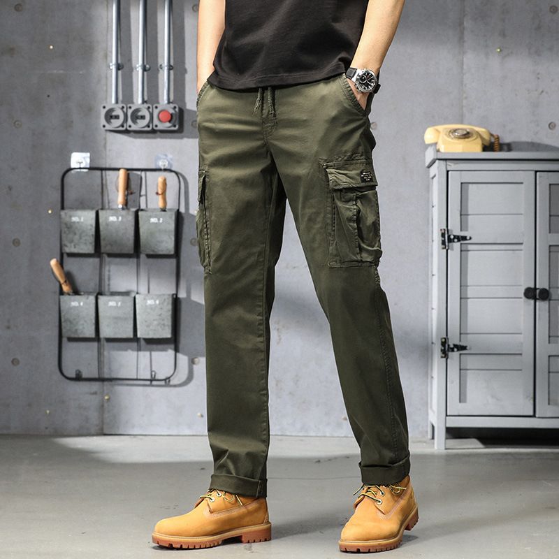 New Design Cargo Pants Men Fashion Black Fitness Tactical Trousers Streetwear Sweatpants Joggers Men Cargo Pants  Jeans
