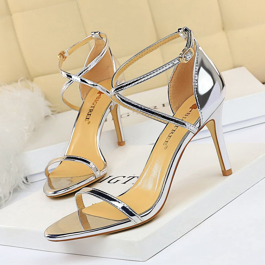 New Women Pumps Fashion Wedding Shoes Spring Women High Heels Summer Sandals Women Shoes Rome Style Ladies Shoes Female Stiletto