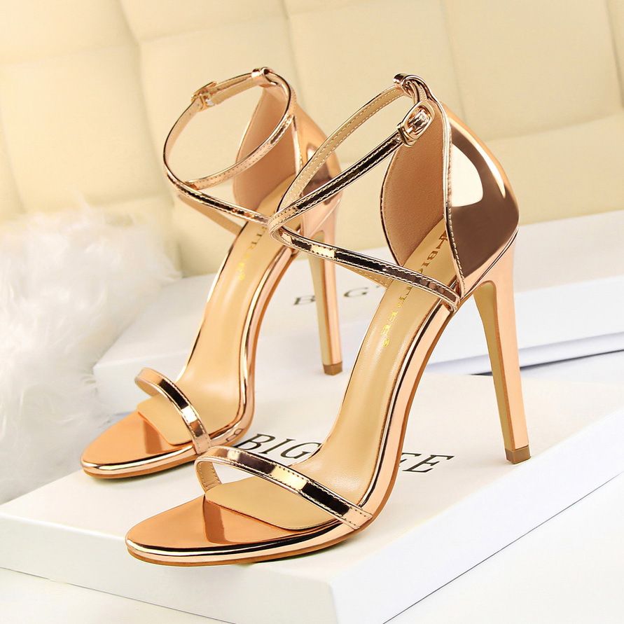 New Women Pumps Fashion Wedding Shoes Spring Women High Heels Summer Sandals Women Shoes Rome Style Ladies Shoes Female Stiletto