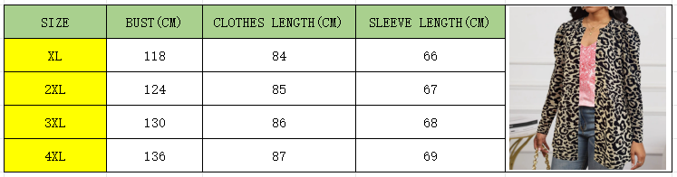 Fashion Leopard Print Blazer Women New Ladies Jackets Work Wear Outerwear Coats Ladies' Thin Elegant Leopard Pattern Anti-Wrinkle V-neck Single Button Full Sleeve Suit Jacket