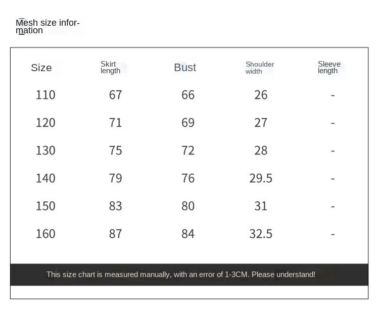 Girls Summer Dress Cartoon Pattern Knee-Length Sweet Style Princess Design Cotton Children's Clothing Summer Floral Print Sling Dress Teen Girl Dresses Kids Clothing for Party Birthday