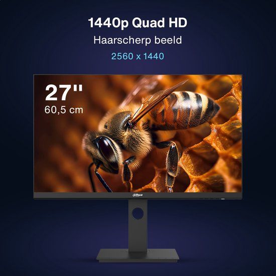 Dahua 27 Inch 2K Display Monitor QHD 75Hz Refresh Rate