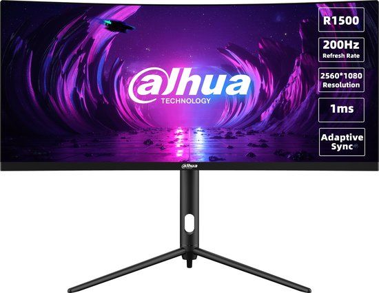 Dahua LM30-E330CA 30 inches Curved Ultrawide Gaming Monitor 200Hz