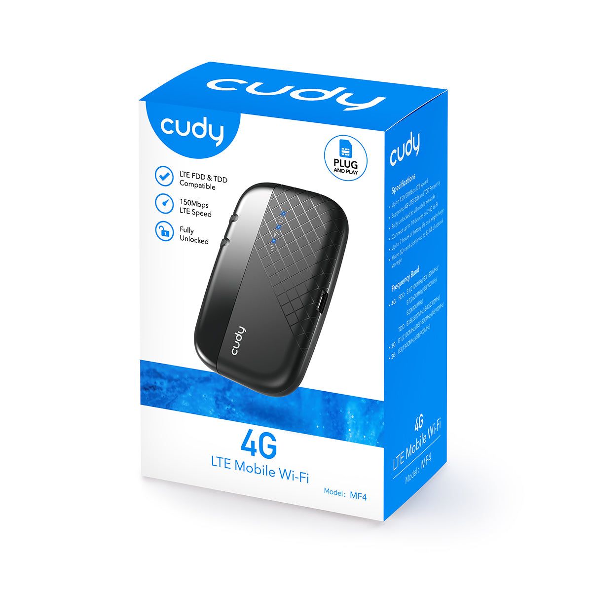 CUDY MF4 4G LTE Mobile Mi-fi