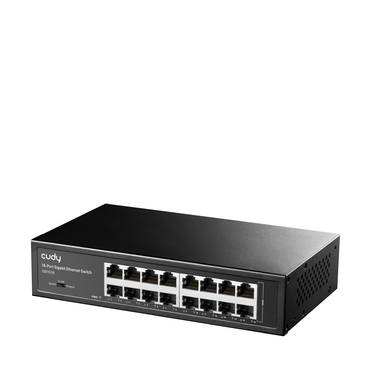 CUDY 16-PORT Gigabit Ethernet (10/100/1000)metal switch