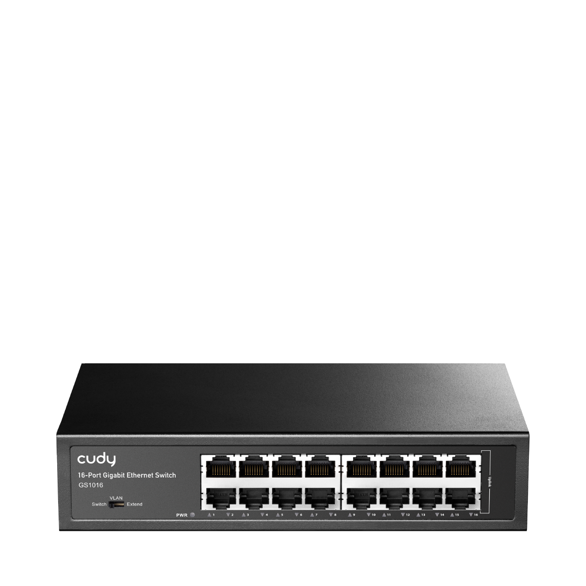 CUDY 16-PORT Gigabit Ethernet (10/100/1000)metal switch
