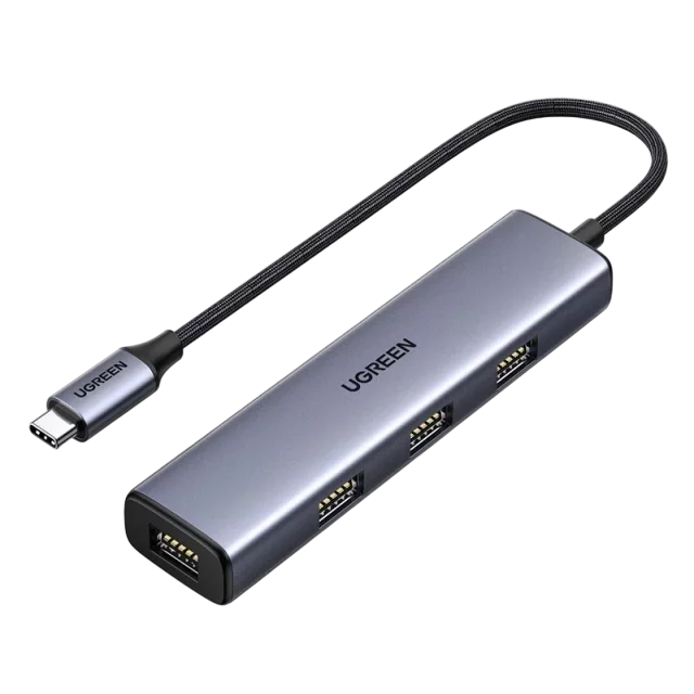 New UGREEN USB Type C To 4 Port USB A Hub CM473 20841