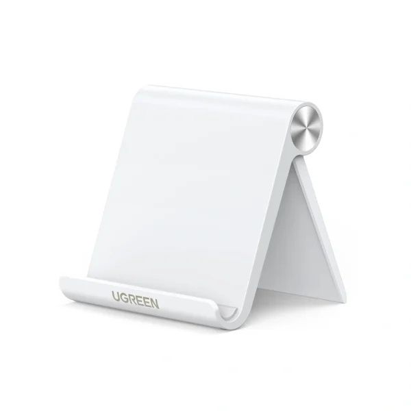 UGREEN LP106 30285 Portable Cell Phone Stand Holder- White For Phones and Tablets