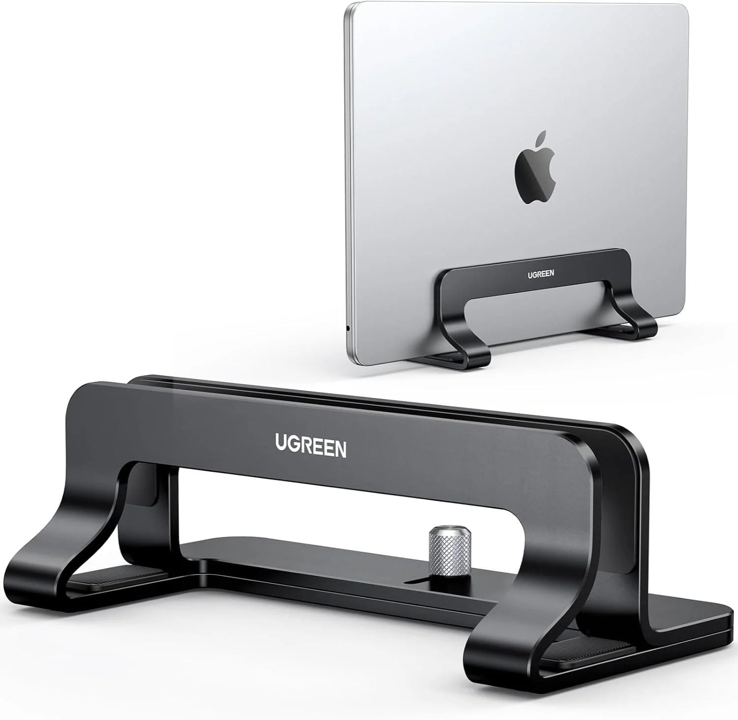 UGREEN Adjustable Width Vertical Laptop Stand For Laptops and Tablets
