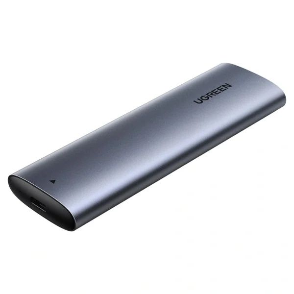 UGREEN NVMe M.2 Enclosure Tool-Free USB C 3.2 Gen2 Supports 2280/ 2230/ 2242/ 2260 NVME SSDs Only Ideal For Laptops, Desktops and Creators
