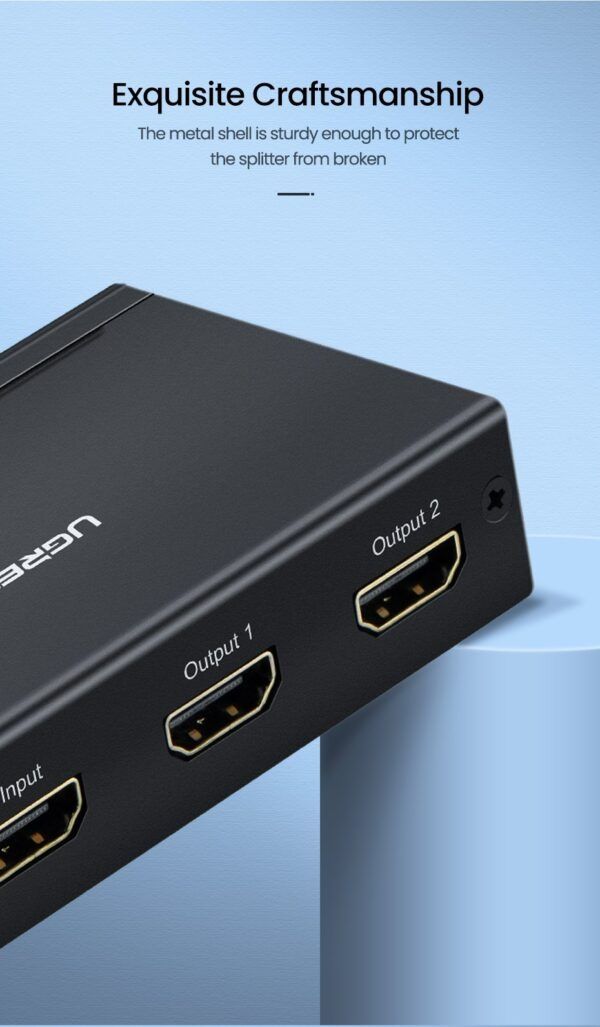UGREEN HDMI 1 In 2 Out Splitter – 40201