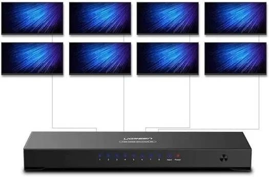 UGREEN 40203 1 In 8 Out HDMI Splitter