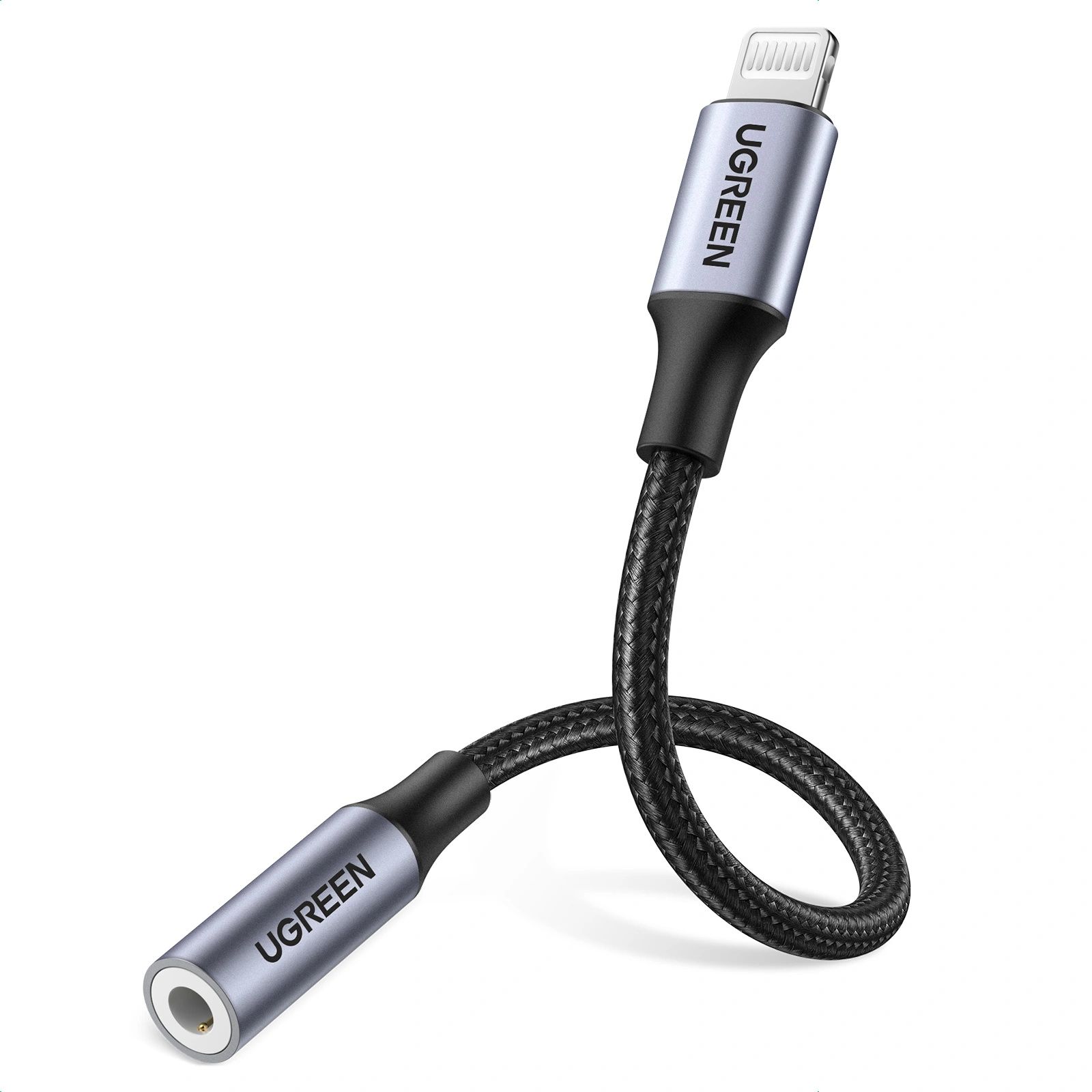 UGREEN Lightning to 3.5mm Adapter Apple MFi Certified US211 30756