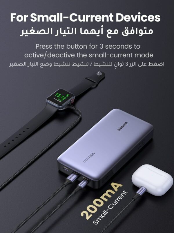 UGREEN 25000mAh 145W Two-way Fast Charging Laptop Power Bank – PB205 - 90597 Ideal For Phones And Laptops