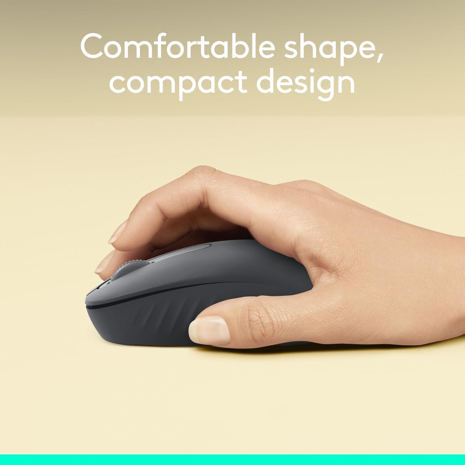 Logitech M196 Bluetooth Wireless Mouse, Compact and Portable Mouse for Laptops, Tablets and More, Smooth Tracking, Compatible with PC and Mac, Windows and macOS