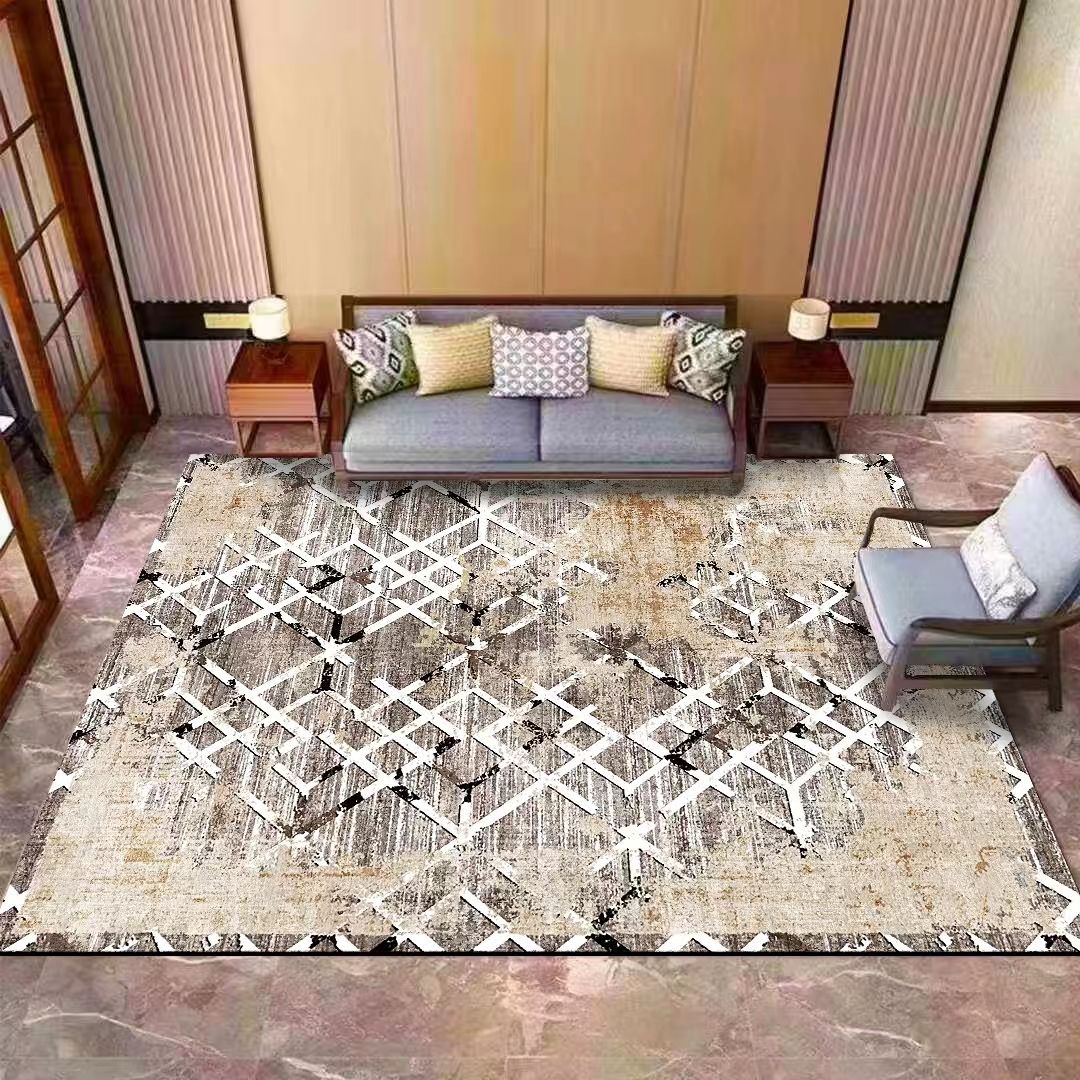 5*8 CLASSY HD/3D DESIGNER CARPETS - Classy high-definition patterns and modern designs, Made to withstand daily use while maintaining its vibrant appearance, Available in multiple stylish colors.