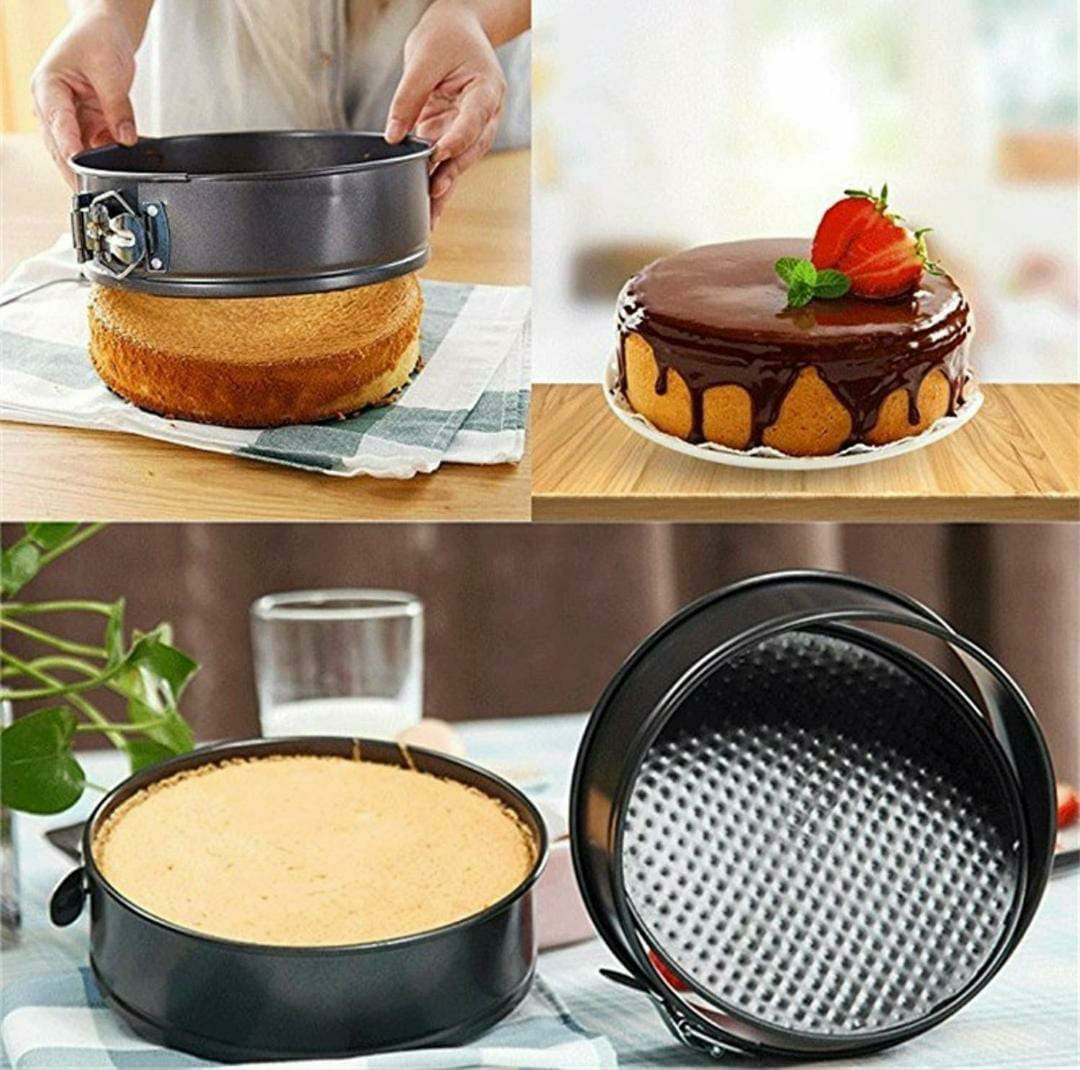 3 PCS NON STRICK CAKE BAKING MOULDS