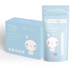 30 PCS DR DUDU MILK STORAGE BAGS -The transport pouch keeps the breast milk bags organized and clean, Safe long-term storage without the loss of vitamins and nutrients, Easy labelling and dating .
