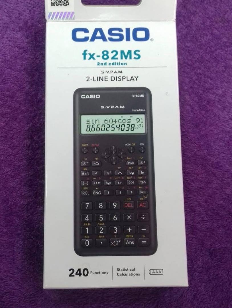 CASIO (FX-82MS) 2ND EDITION SCIENTIFIC CALCULATOR