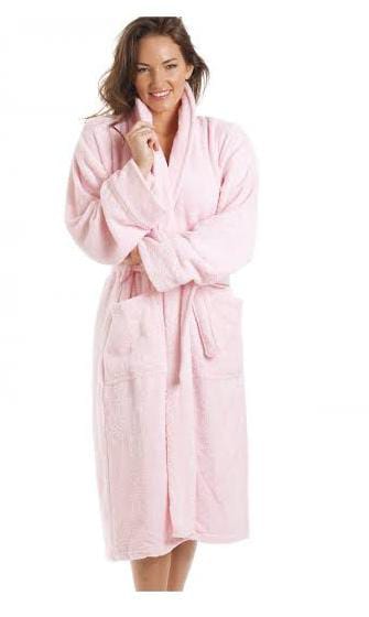 SUPER ABSORBENT COTTON UNISEX BATHROBES - Soft & Cosy, Wrap Over Style With Detachable Outer Belt, Hanging Loop, Soft Touch Fabric towel like, Two Large Pockets.