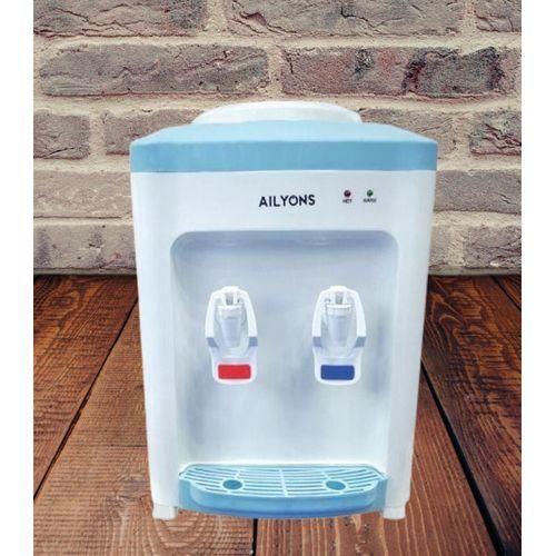 AILYONS HOT & NORMAL TABLE TOP WATER DISPENSER -Automatic temperature control, Durable push taps, Dry burning prevention for safety, Easy to use, Saves on energy .