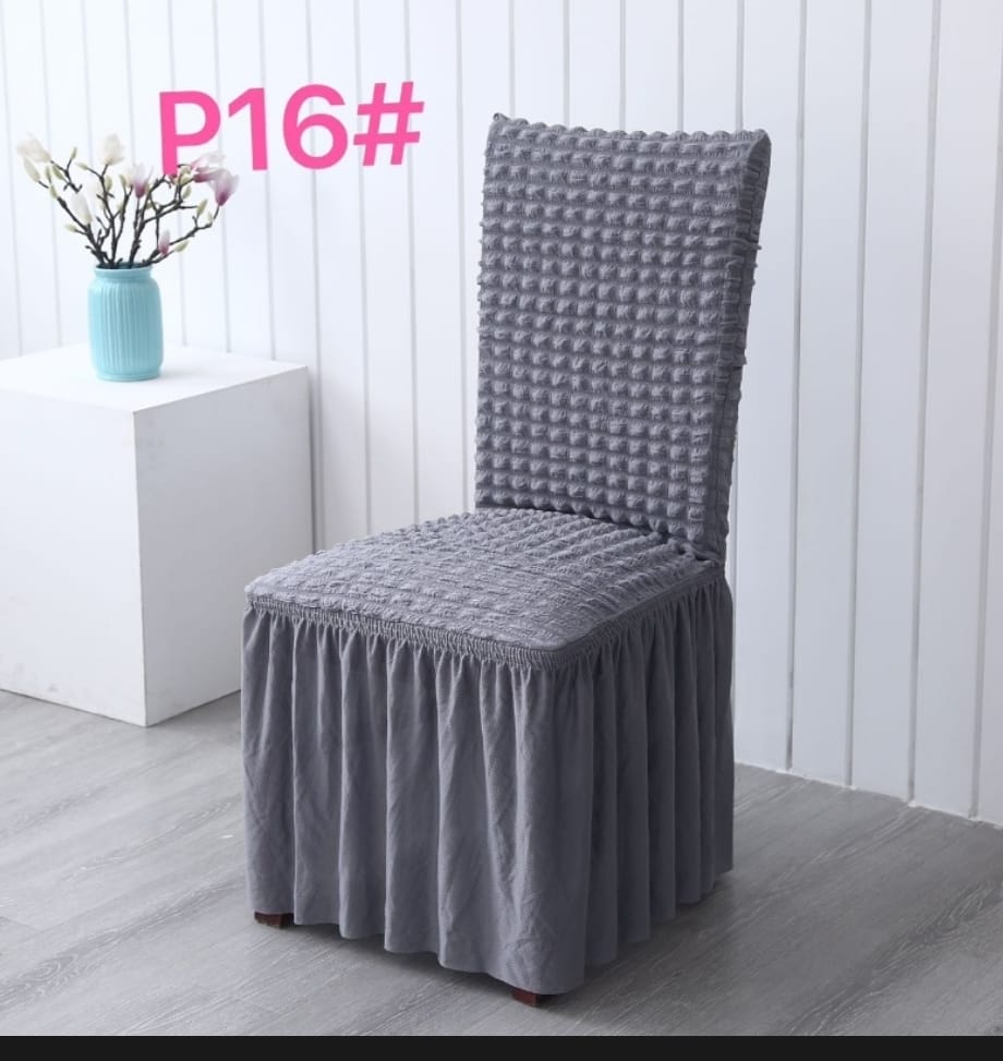 6 PCS OF ELEGANT DINNING SEAT COVERS - The seat covers are stretchable therefore suitable for all sofas, are easy to install and easy to clean. The stunning design, excellent finish and classy appeal.