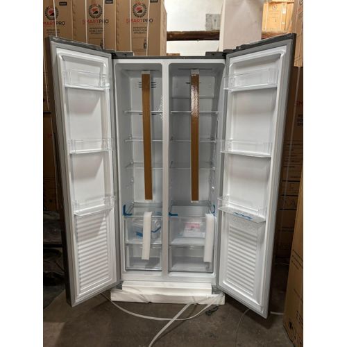 SmartPro SFR 560-SBS 434 Litres Side by Side Refrigerator - No Frost technology, multi-air flow cooling system, distributes cold air evenly, keeping your food fresher for longer.