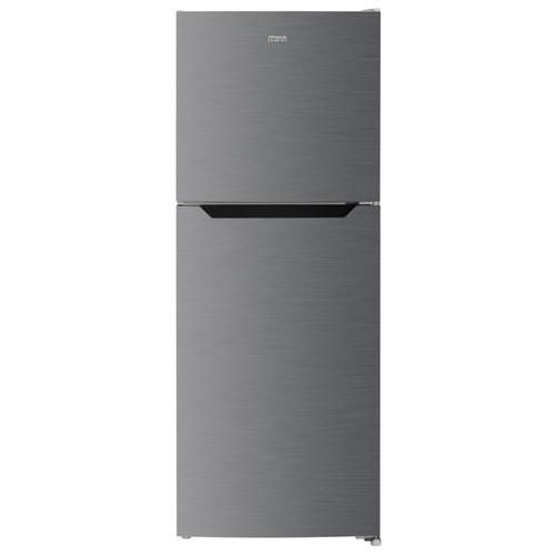 MIKA 247 LITRES DOUBLE DOOR REFRIGERATOR - Adjustable shelves & vegetable crisper – flexible storage solutions, Multi-air flow cooling – ensures even temperature across compartments.