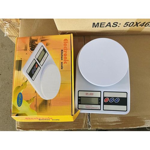 Digital Kitchen Scale – Accurate & Compact Food Weighing, Clear digital readout for quick measurements, Switch easily between grams, ounces, pounds, or milliliters.