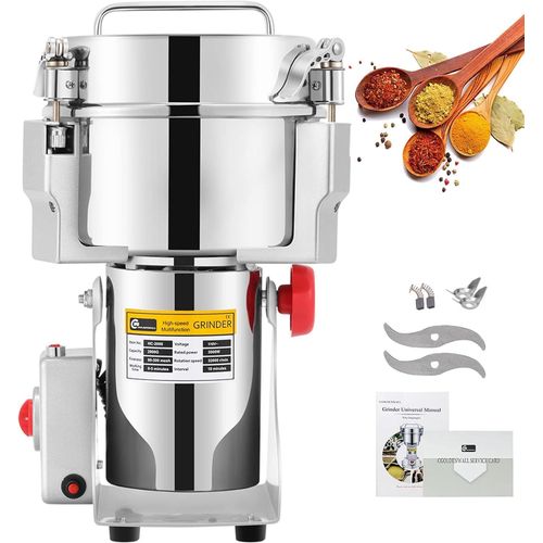 3000g Mill Grinder – High-Capacity Electric Grain & Spice Grinder