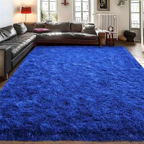 Fluffy Carpet 5×8 ft – Soft Plush Area Rug for Living Room & Bedroom, Super soft and fluffy texture for cozy comfort, Enhances warmth and reduces cold floors, Stylish design.