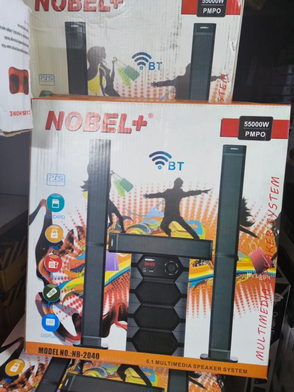 NOBEL (NB-2040) TALL BOY SPEAKER SYSTEM