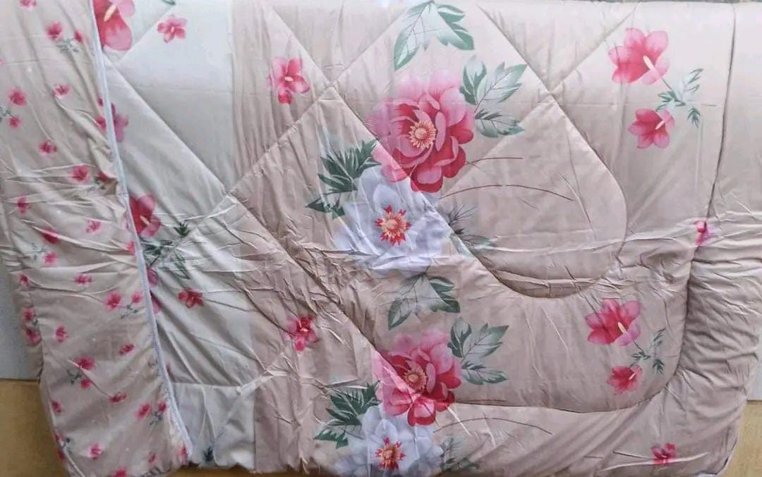 5*6  PCS BINDED DUVET SET (1 pc duvet, 1 pc bedsheet, 2 pcs pillow cases) -  Provides optimal insulation for cozy nights, Made from 100% pure cotton for superior breathability and softness.