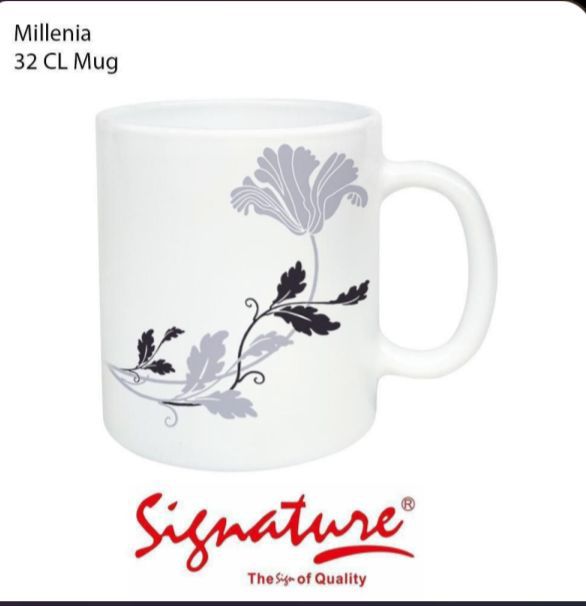 6 PCS OF SIGNATURE CUPS - This mug is a perfect addition to your home and matching all your decor as it’s elegant cheerful design. Also a simple yet fancy gift for any occasion.
