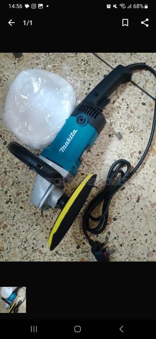 MAKITA BUFFING MACHINE - Used for all kinds of coat paints' waxing, polishing and sealing glaze, to clean and improve their lightness.