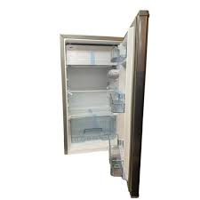 ECOMAX 90 LITRES DARK SILVER SINGLE DOOR REFRIGERATOR - Single Door Design, Energy Saving, Adjustable Shelves, Compact & Sleek.