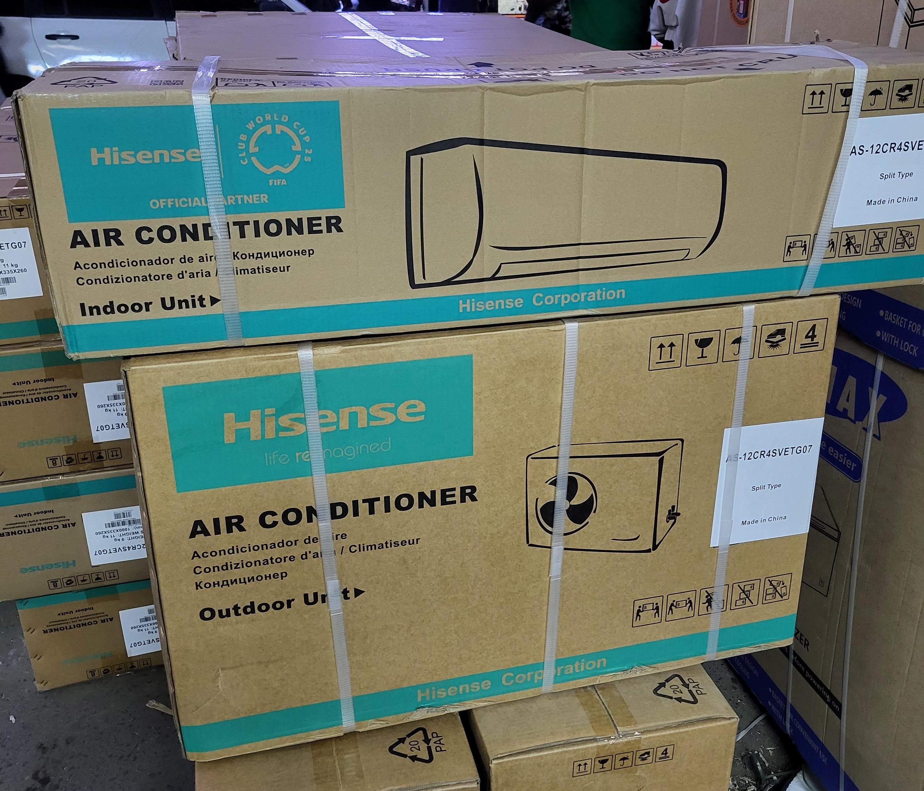 Hisense 12000 BTU Window/Wall Air Conditioner – Powerful Cooling for Medium Rooms