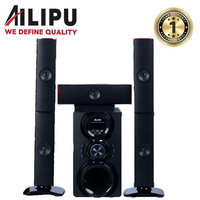 KL-8302AD 3.1 Channel Hi-Fi Multimedia Speaker System – Bluetooth | Home Theater, Deep, immersive audio with dedicated subwoofer, 8″ Woofer Pro+ Subwoofer, Powerful bass for movies, music & gaming.