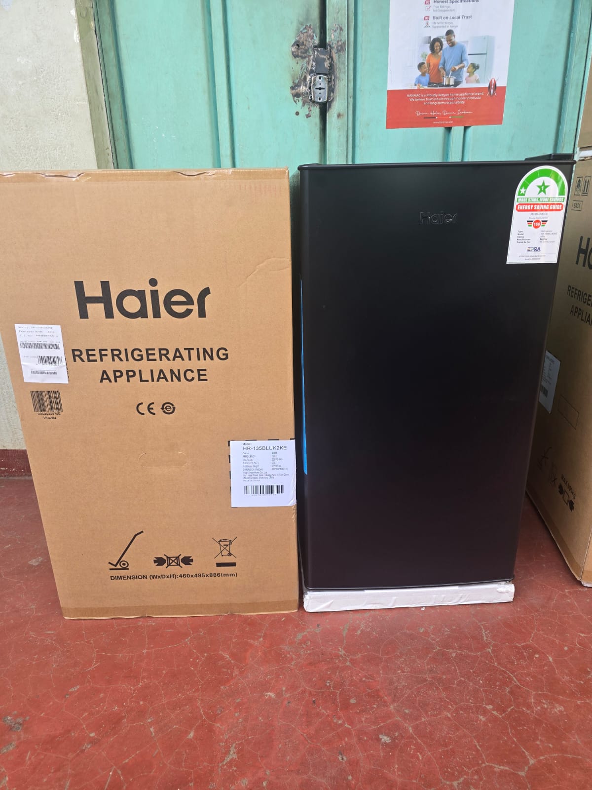 Haier 90 L Single Door Refrigerator – Compact & Energy Efficient , ideal for small kitchens or dorms, Single Door Design, simple, space-saving layout, Energy Efficient.