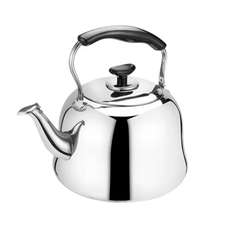 Homart New Teapot Stainless Steel Whistling Kettle with Wooden Handle whistling kettle stainless steel