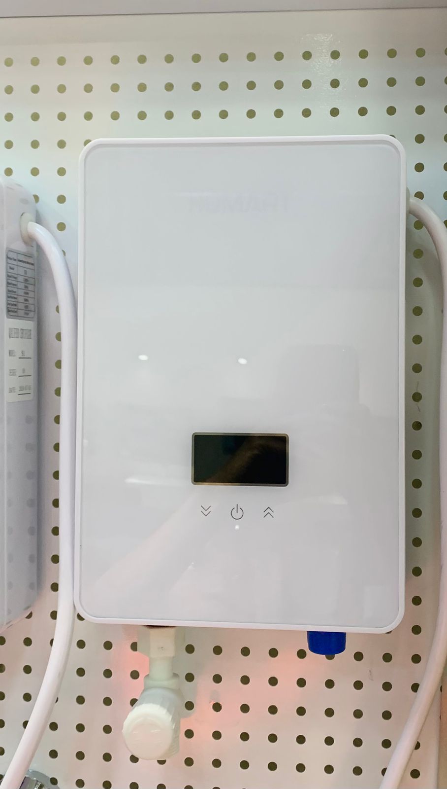 {NEW ARRIVALS} Homart Electric Water Heater, 6 kW Electric Instantaneous Water Heater with Shower Head, LCD Display, Thermostat, Shower Water Heater, Heating for Bathroom and Kitchen