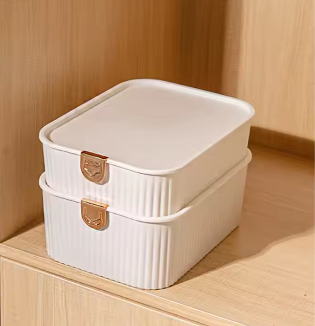 Hot selling Homart Household One Piece Storage  Organizer Underwear organizer Snack Household storage containers 6359