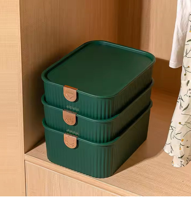 Hot selling Homart Household One Piece Storage  Organizer Underwear organizer Snack Household storage containers 6359