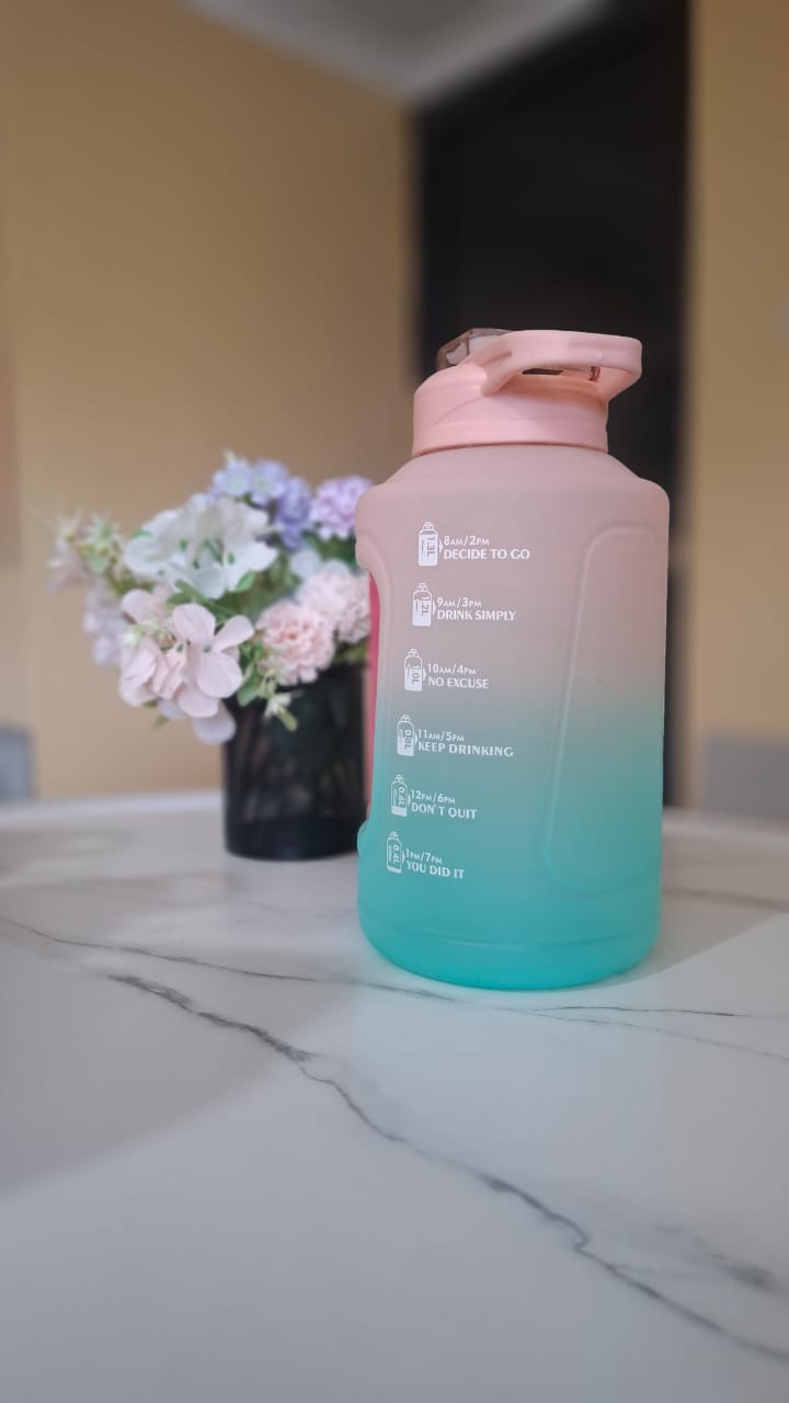 [ SALE] Hot Selling 1.5L Homart  Leakproof Large Water Bottle with Straw & Time Markings Motivational Sport Tumbler Water Bottle  Fitness for Gym Large Capacity Bottle